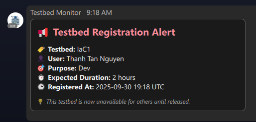 Broadcast Message