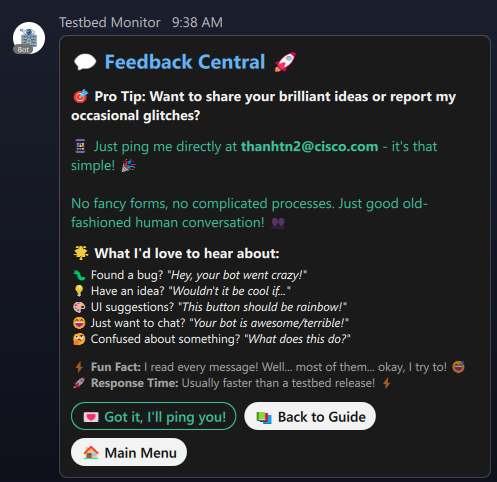 Feedback