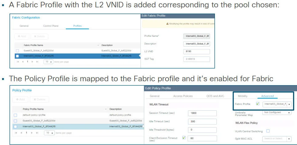 Client Onboarding - WLC config verification